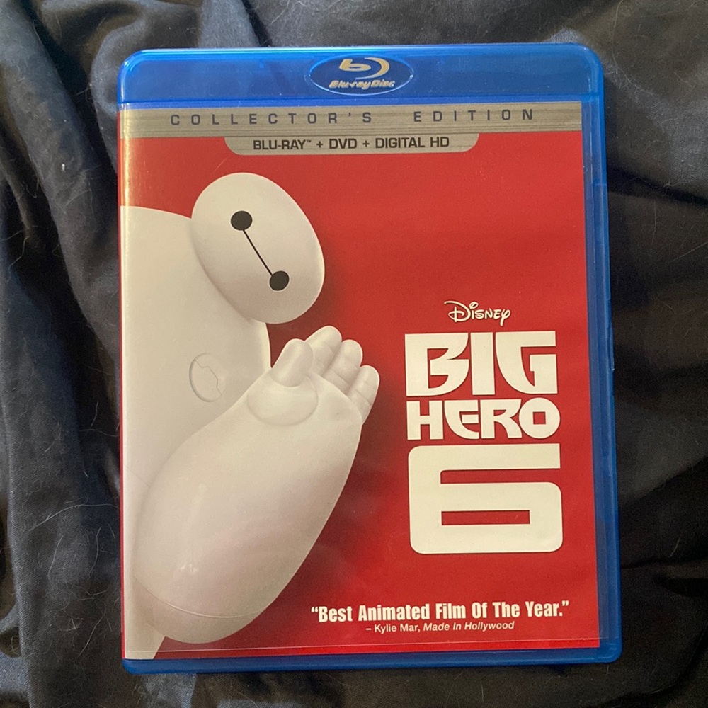 Big Hero 6 Blu-Ray and DVD